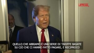 Dazi Usa, Trump: “Ci siamo messi al comando, tutti i Paesi ci chiamano”