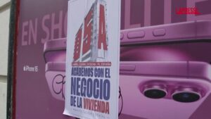 Spagna, boom prezzi degli affitti: a Madrid la protesta degli attivisti