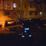 Ucraina, droni russi su Kharkiv: in fiamme auto ed edifici