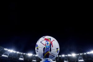Il pallone della Serie A di Calcio