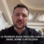 Ucraina, Zelensky: “La Russia non vuole cessate il fuoco”