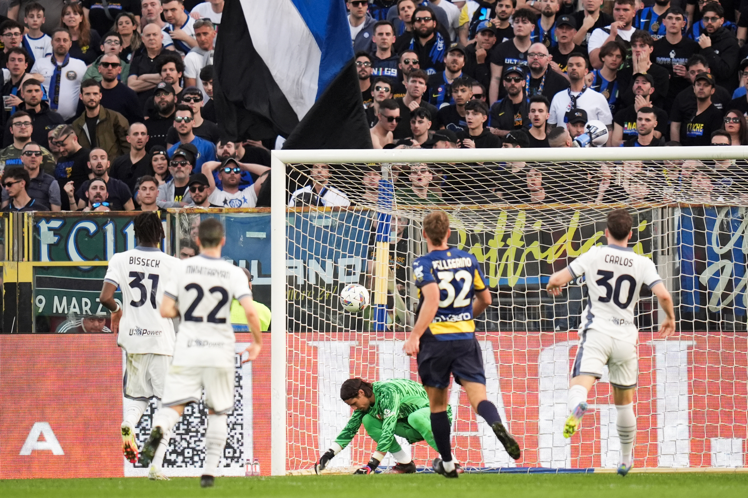 Parma-Inter 2-2, frenata nerazzurra al Tardini Parma-Inter 2-2, frenata nerazzurra al Tardini