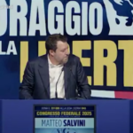 Lega, Salvini rieletto segretario per acclamazione