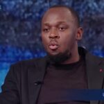 Usain Bolt a ‘Che Tempo Che Fa’, l’ex velocista giamaicano racconta com’è nato il suo iconico gesto della saetta