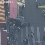 Usa, minivan investe persone nel centro di Los Angeles: diversi feriti