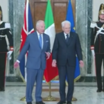 Re Carlo a Roma, il gesto spazientito verso Camilla al Quirinale