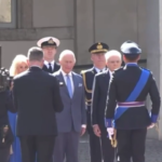 Re Carlo a Roma: l’arrivo al Quirinale da Mattarella