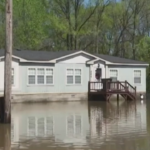 Tennessee, strade e case allagate dopo il tornado