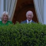 Re Carlo e la regina Camilla a Roma, ricevimento nella residenza dell’ambasciatore britannico