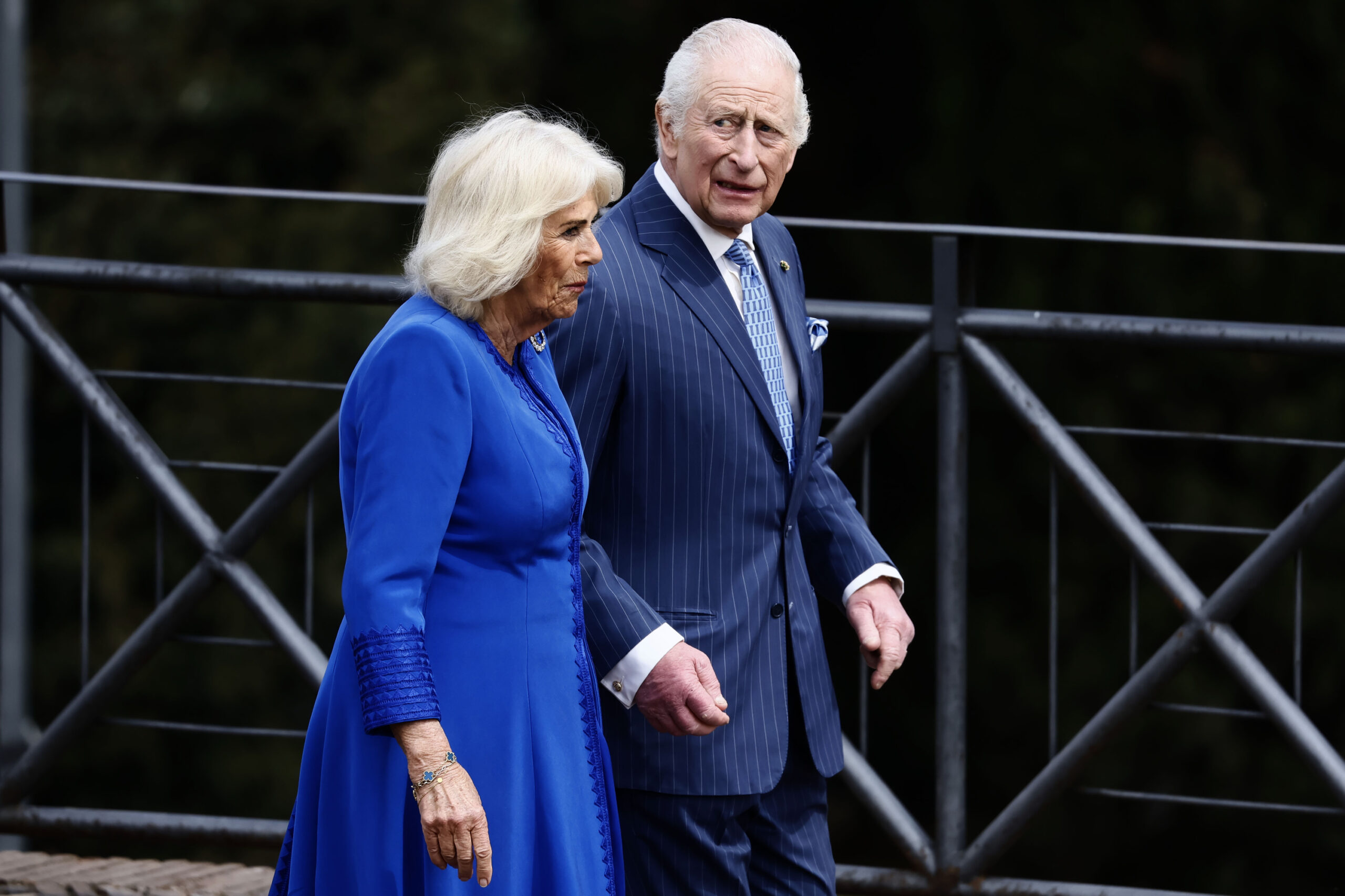 Re Carlo a Roma, la visita in Senato con la Regina Camilla