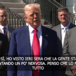 Dazi, Trump: “Il motivo della mia decisione? La gente era un po’ spaventata”