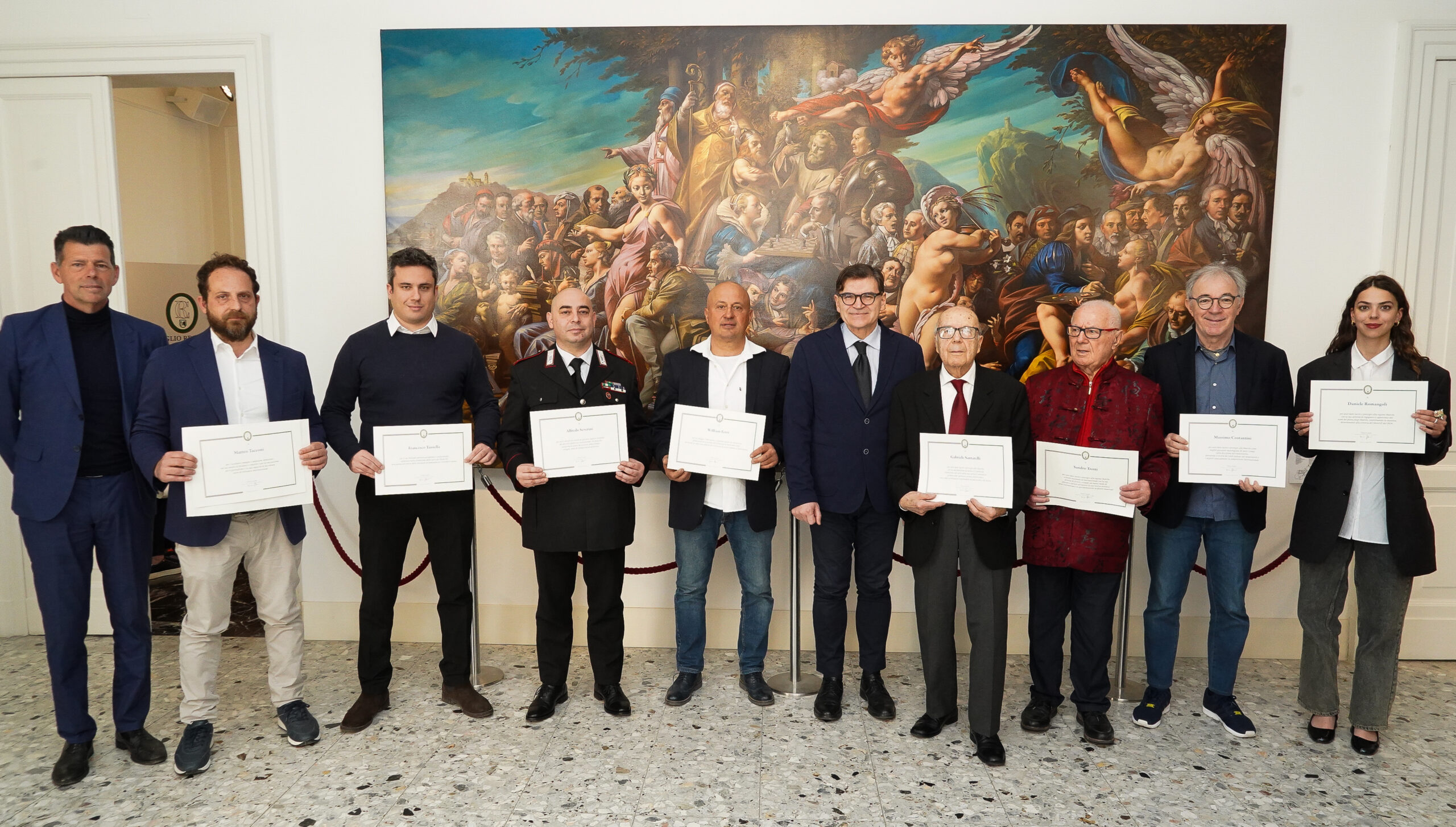 Marche, premiati otto cittadini d’eccellenza Marche, premiati otto cittadini d’eccellenza