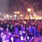Serbia, in migliaia a Novi Pazar per la manifestazione contro Vucic