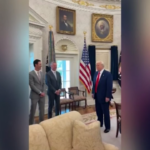 Dazi Usa, virale il video di Trump che esalta le fluttuazioni in Borsa