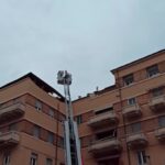 Torino, crolla tetto in piazza Crispi: nessun ferito