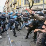 Milano, scontri alla manifestazione pro Palestina: 6 denunciati