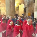Gerusalemme, nella Chiesa del Santo Sepolcro la messa della Domenica delle Palme