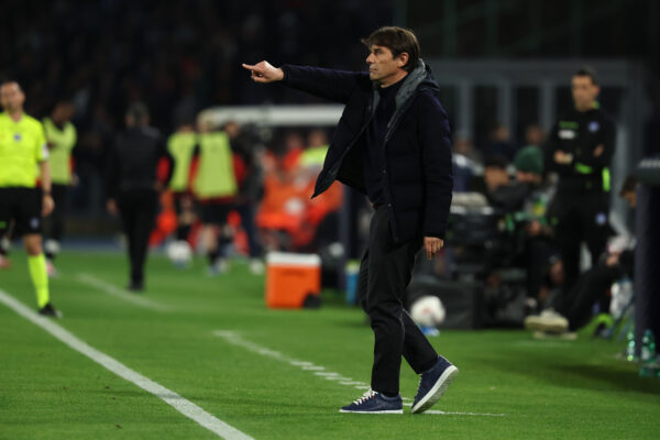 Antonio Conte prima di Napoli-Empoli