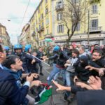 Milano, poliziotto con simboli estrema destra a corteo pro-Palestina: individuato l’agente