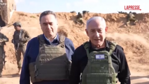 Medioriente, visita a sorpresa di Netanyahu alle truppe israeliane a nord di Gaza