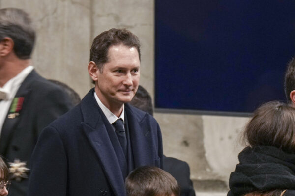 Il presidente di Stellantis, John Elkann