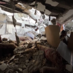 Gaza, distruzione e funerali delle vittime dopo i raid Idf nel nord