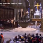 A Notre-Dame la prima Messa di Pasqua dopo il restauro