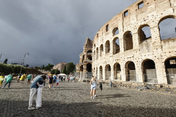 Colosseo Roma JD Vance nella Capitale