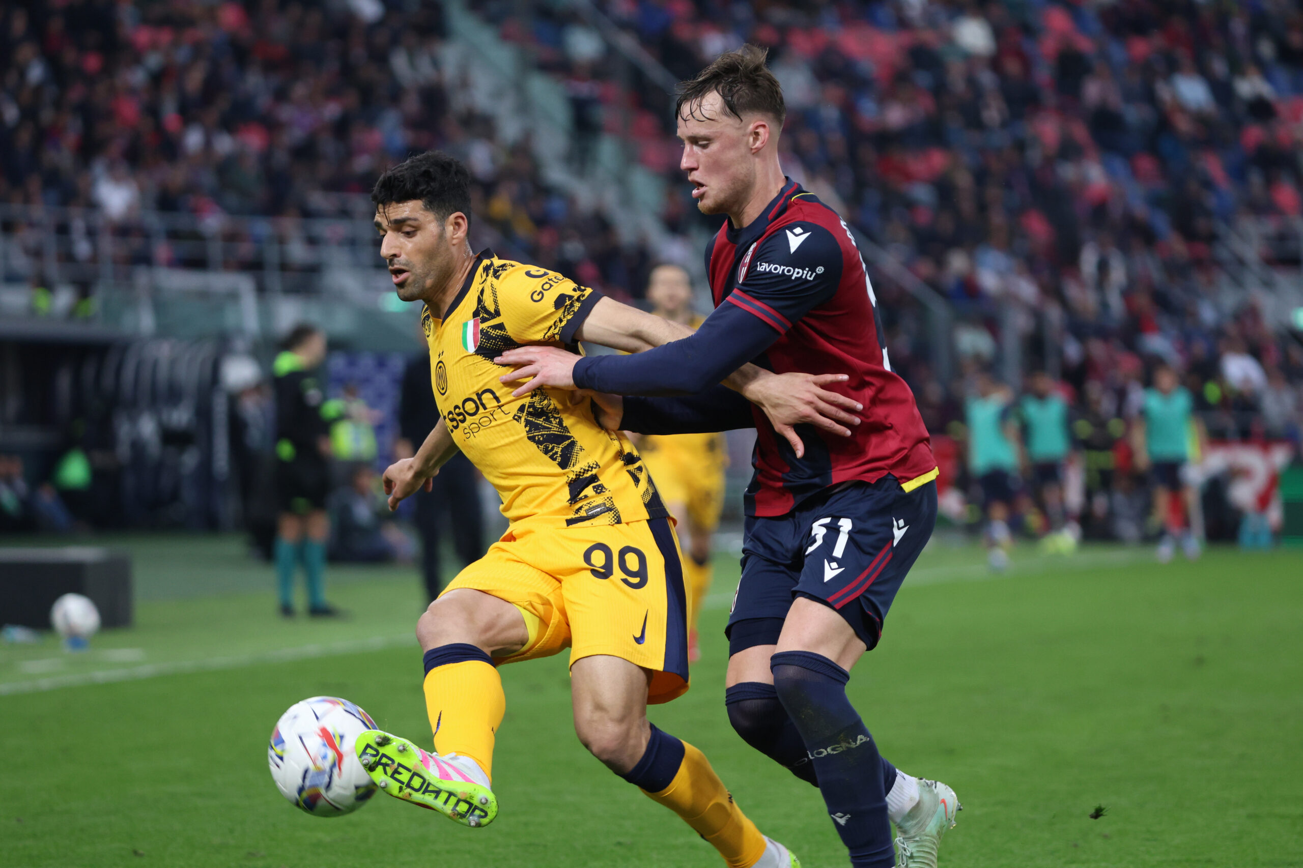 Bologna Inter 1-0, nel recupero gol di Orsolini