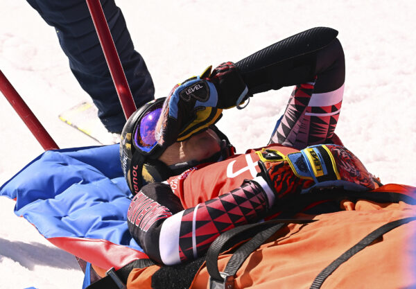 Federica Brignone infortunio