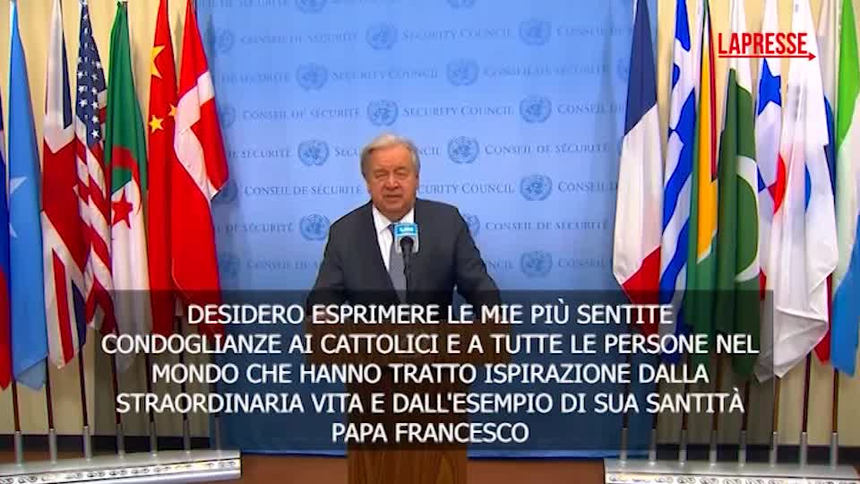 Papa Francesco, Guterres: “Mondo sarà posto migliore se seguiremo suo esempio”