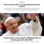 Papa Francesco, El Clarin