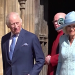 Regno Unito, re Carlo e la regina Camilla alla funzione religiosa di Pasqua
