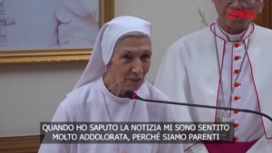 Papa Francesco, la cugina suor Ana Rosa Sivori: “Un uomo forte”
