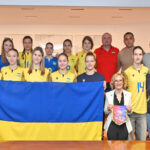 Marche, la nazionale femminile volley under 16 Ucraina ricevuta in Regione