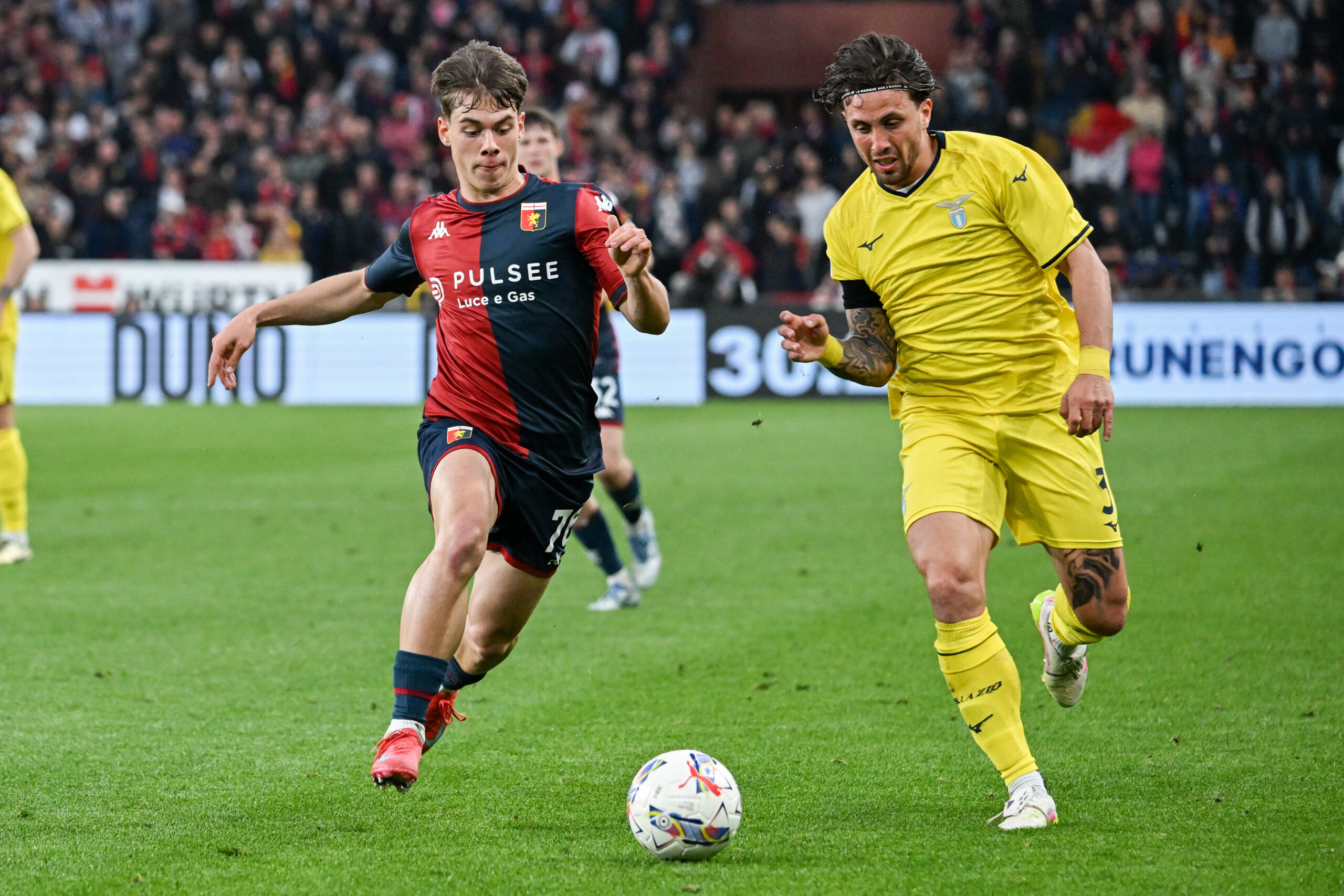 Genoa-Lazio 0-2, Castellanos e Dia espugnano Marassi