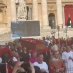 Papa Francesco, la salma traslata alla basilica di San Pietro