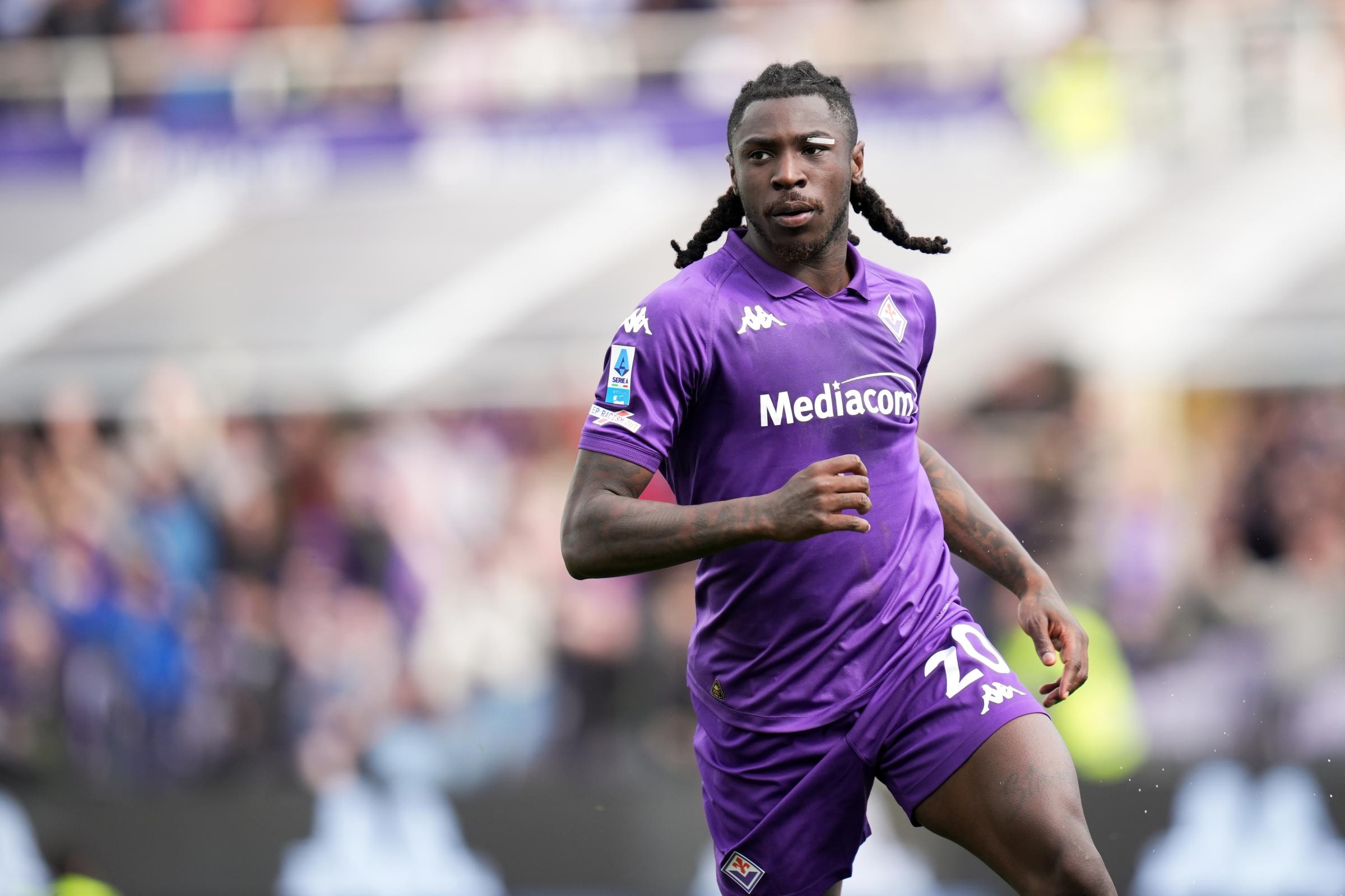 Fiorentina, Moise Kean lascia il ritiro per motivi familiari