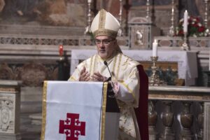 Vaticano, Card. Pierbattista Pizzaballa - presa di possesso del Titolo di Sant'Onofrio
