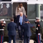 Papa Francesco, Trump e la first lady Melania partiti per Roma