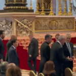 Papa Francesco, il ct Spalletti con Gravina e Buffon in San Pietro
