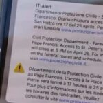 Papa Francesco, It-alert su chiusura piazza San Pietro alle 17