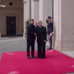 L’incontro tra Meloni e Zelensky a Palazzo Chigi
