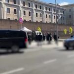 Mattarella a San Pietro per i funerali di Papa Francesco