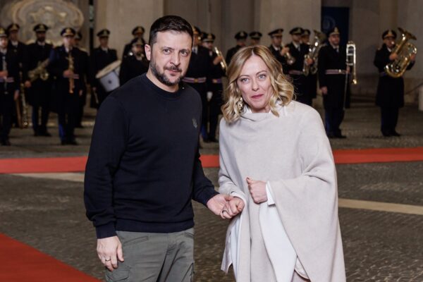 Ucraina, Meloni vede Zelensky: l’incontro a Palazzo Chigi