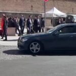 Funerali Papa Francesco, von der Leyen arriva in Vaticano
