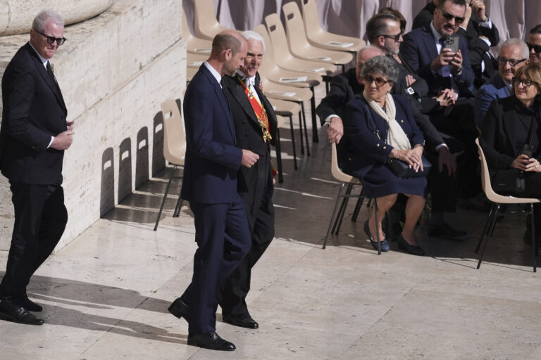 Principe William ai funerali Papa Francesco