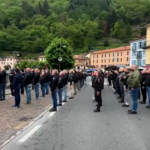 Como, saluti romani a Dongo: contro manifestazione degli antifascisti