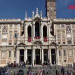 Papa Francesco, folla di fedeli a Santa Maria Maggiore