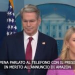 Dazi, Casa Bianca: “Da Amazon atto ostile e politico”